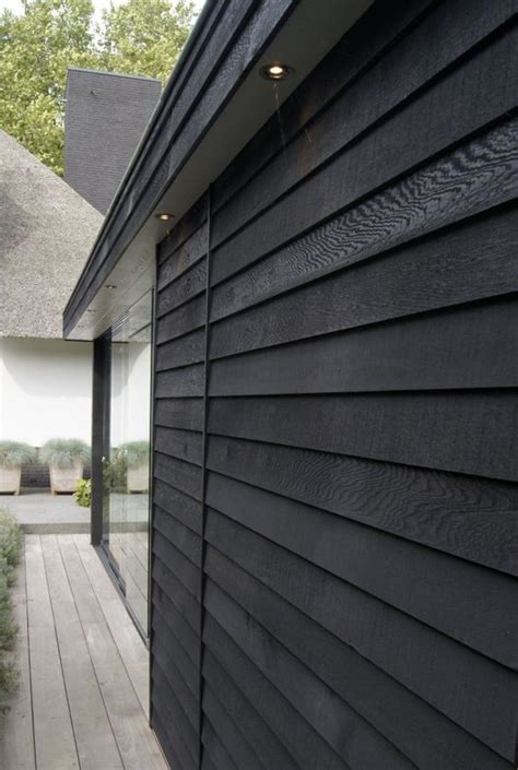 Exclusieve Wooninspiratie House Cladding Black House Exterior House