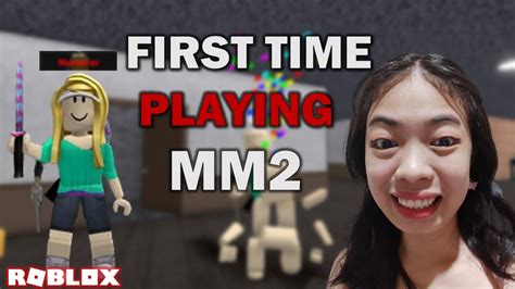 Playing Mm2 For The First Timefunny Moments Youtube