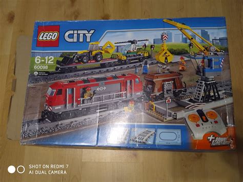 LEGO City 60098 pociąg towarowy Gdańsk Chełm z dzielnicą Gdańsk