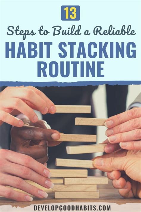 13 Steps To Building A Habit Stacking Routine Transform Your Life