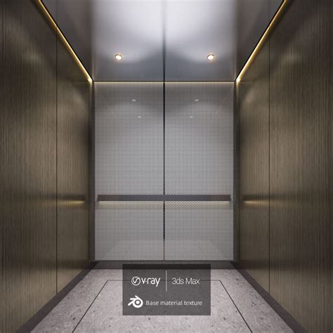 Elevator D Model D Model Cgtrader Material Textures D