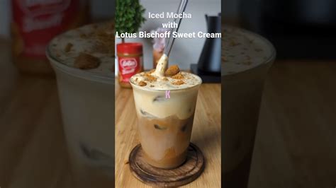 Here Is Iced Mocha With Lotus Bischoff Sweet Cream Double Espresso