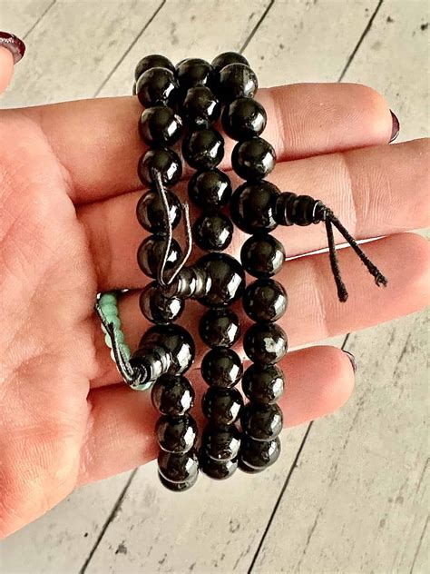 Black Tourmaline Power Bracelets Mm Mama Moon Rocks