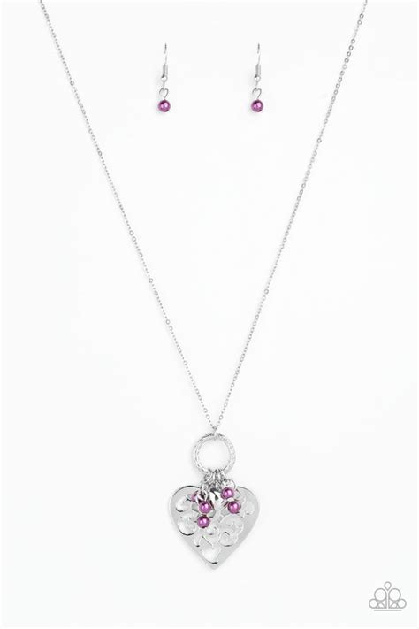 Romeo Romance Purple Paparazzi Necklace Jewelryblingthing