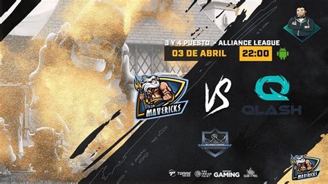 Directo Alliance League Puesto Mav Ricks Esports Vs Qlash