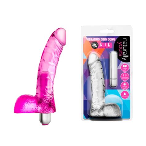 Consolador Vibrador Ding Dong 14 cm Sex Shop Climax Perú