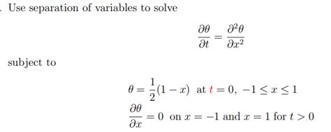 Solved Use Separation Of Variables To Solve Frac P