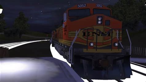 Bnsf Leads A Manifest Mixed Freight Train Trainz Driver Youtube