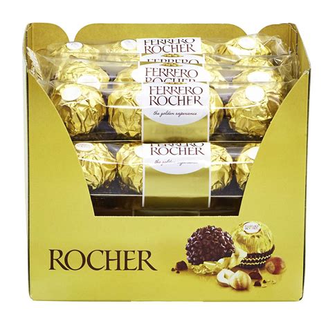 Ferrero Rocher Knusprig cremige Nuss Pralinen Spezialität 16