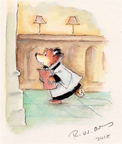 Original Paddington Illustrations By R W Alley R Michelson Galleries In 2022 Illustration