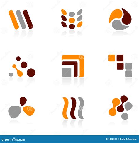 Logo Icon Set Stock Photo Image 5422060