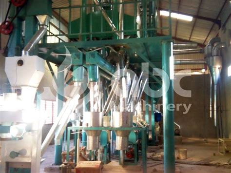 60TPD Maize Milling Plant Set Up In Zambia Corn Flour Processing Solution