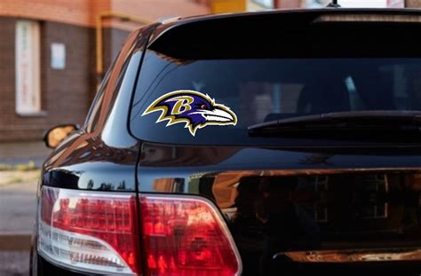 Baltimore Ravens NFL Vinyl Car Decal Bumper Sticker or | Etsy