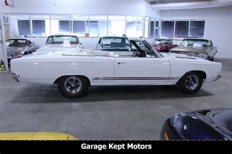 1968 Plymouth GTX 440 Convertible Sable White Convertible 440ci/375hp V8 81186 M - Classic ...