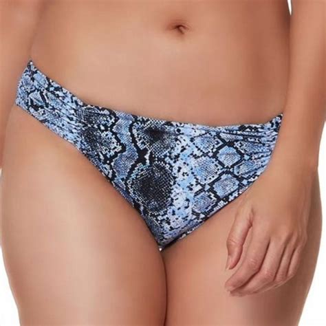 Bar III Swim Bar Iii Slitherin Shirredside Hipster Bikini Swim