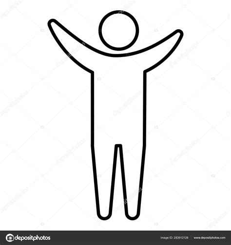 Pictogram human man flat design Stock Vector by ©yupiramos 283912128