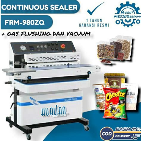 Jual Mesin Continuous Band Sealer Frm Zq Mesin Segel Plastik