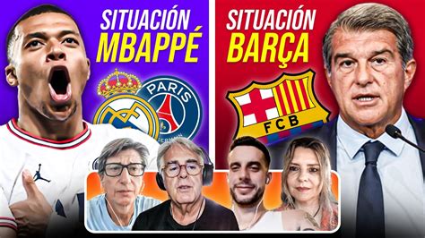 LA SITUACIÓN DEL CASO MBAPPÉ y REAL MADRID LAPORTA BARCELONA JOÃO