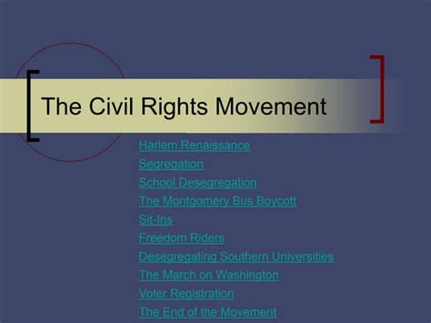 Civil Rights Ppt