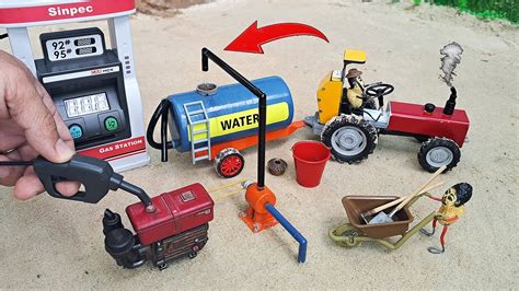 Top Homemade Mini Tractor Science Projects Video Mini Water Pump