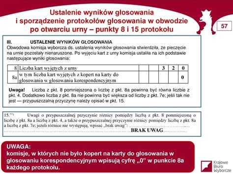 Szkolenie członków obwodowych komisji wyborczych ds ppt pobierz