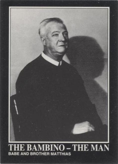 Megacards The Babe Ruth Collection Brother Matthias RC