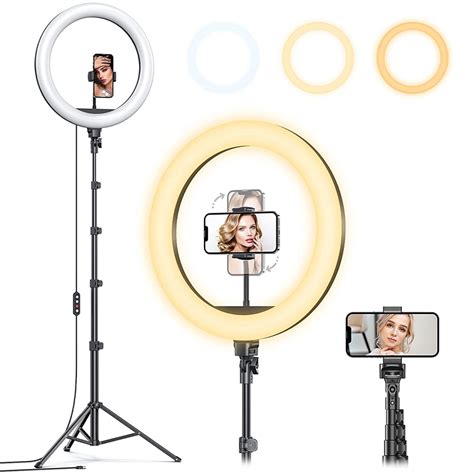 Lampa Circulara Ring Light Zenino Diametru Cm Inch Led Trepied