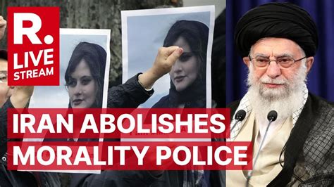 Iran Abolishes Morality Police After Months Of Anti Hijab Protests