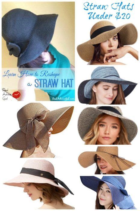 How To Fix A Straw Hat Straw Hat Hats Hat Fashion