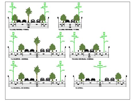 Perfil de vias em AutoCAD Baixar CAD Grátis 3 15 MB Bibliocad