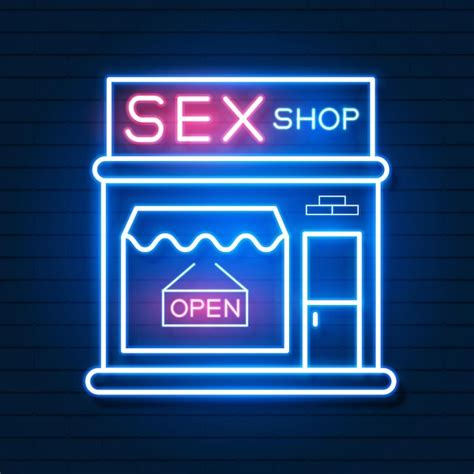 Sex Shop Agora Sinal De N On Pronto Para Seu Projeto Cart O Banner