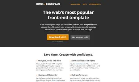 Html Boilerplate Launches Its Version