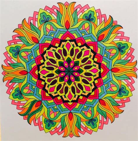 ColorIt Mandalas To Color Volume 1 Colorist Jan Long Adultcoloring