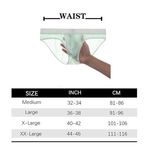 ZONBAILON Mens Briefs Sexy Dual Pouch Underwear See Through Silk