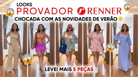 NO PROVADOR RENNER CHOCADA AS NOVIDADES DE VERÃO YouTube