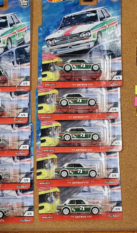 Hot Wheels Car Culture Premium Door Slammers Datsun Openers