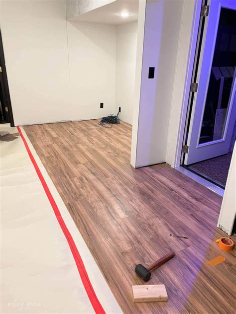 Laminate Basement Flooring Over Concrete Flooring Ideas