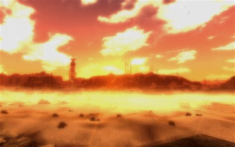 Dat Trippy Sunset At Fallout New Vegas Mods And Community