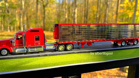 Dcp Kenworth W Chrome Semi Truck Youtube