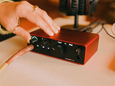 Focusrite Scarlett Solo 4th Gen Makes Life Easy For Singer Songwriters