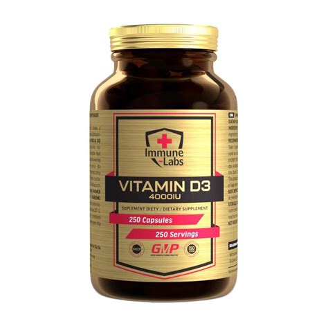 ᐉ Вітамін Immune Labs Vitamin D3 4000 IU 250 капс 22365 01 Краща