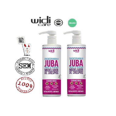 Kit C Encrespando A Juba Creme De Pentear Ml Widi Care Original