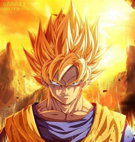 غوكو سوبر سيان 1 Wiki Dragon Ball Arabic Amino