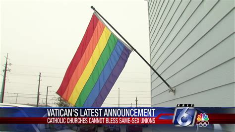 Catholic Church Reaffirms It Doesnt Bless Same Sex Couples