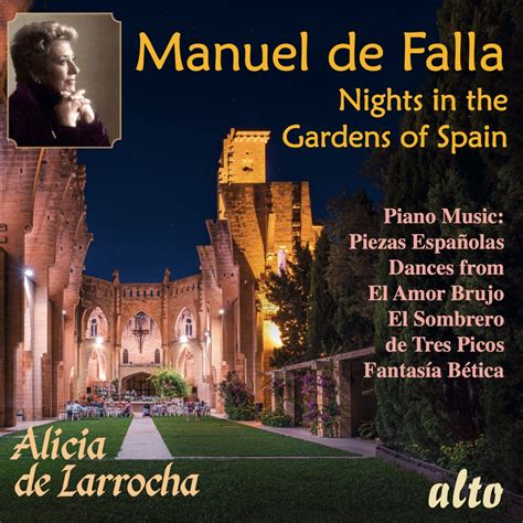 Manuel De Falla Nights In The Gardens Of Spain Piano Music By