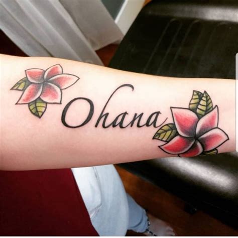 Ohana Tattoo Ein Herrliches Symbol Von Familie Und Freundschaft