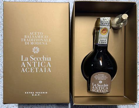 Buy La Secchia Extra Vecchio Traditional Aged Balsamic Vinegar Of