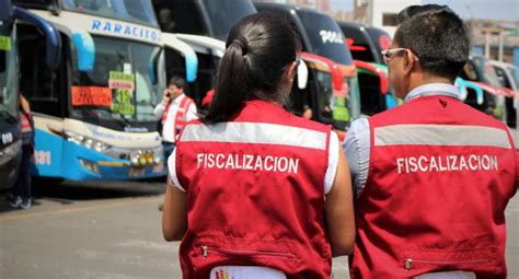 Indecopi Fiscaliz Servicio De Transporte Terrestre En Terminales De