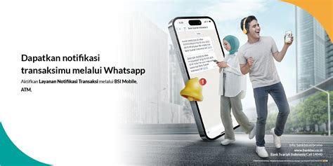 Layanan Notifikasi Transaksi Melalui WhatsApp Promo Bank Syariah