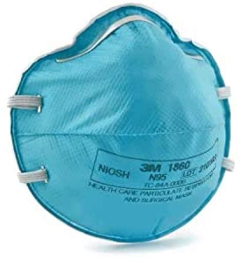 Reusable 3m N95 1860 Face Mask Certification Cefda Number Of Layers